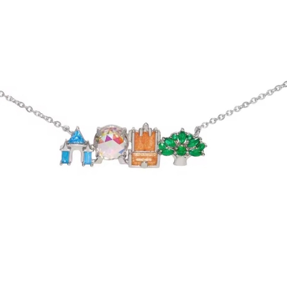 Walt Disney World Four Park Icons Silver Girls Crew lookalike NWOT